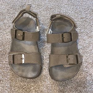 Tan sandals